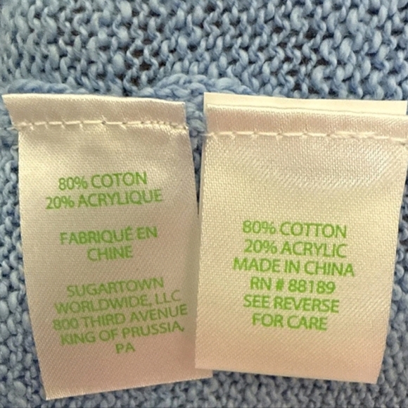 NWT Lilly Pulitzer Pippy Sweater Blue Peri Sun Sand Sea Intarsia SIZE SMALL - Picture 10 of 15